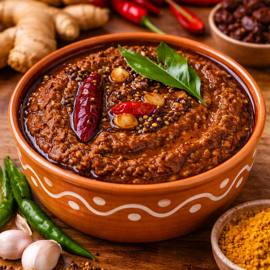 Authentic Andhra Ginger Pickle